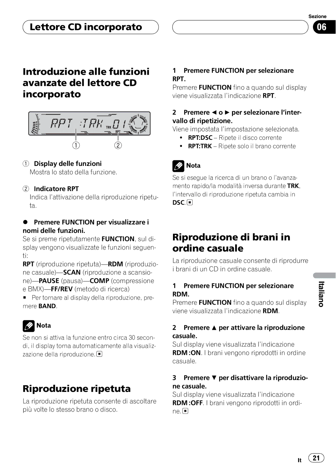 Pioneer P5800MP operation manual 