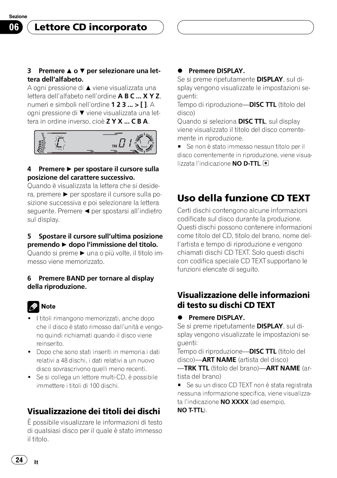 Pioneer P5800MP operation manual 