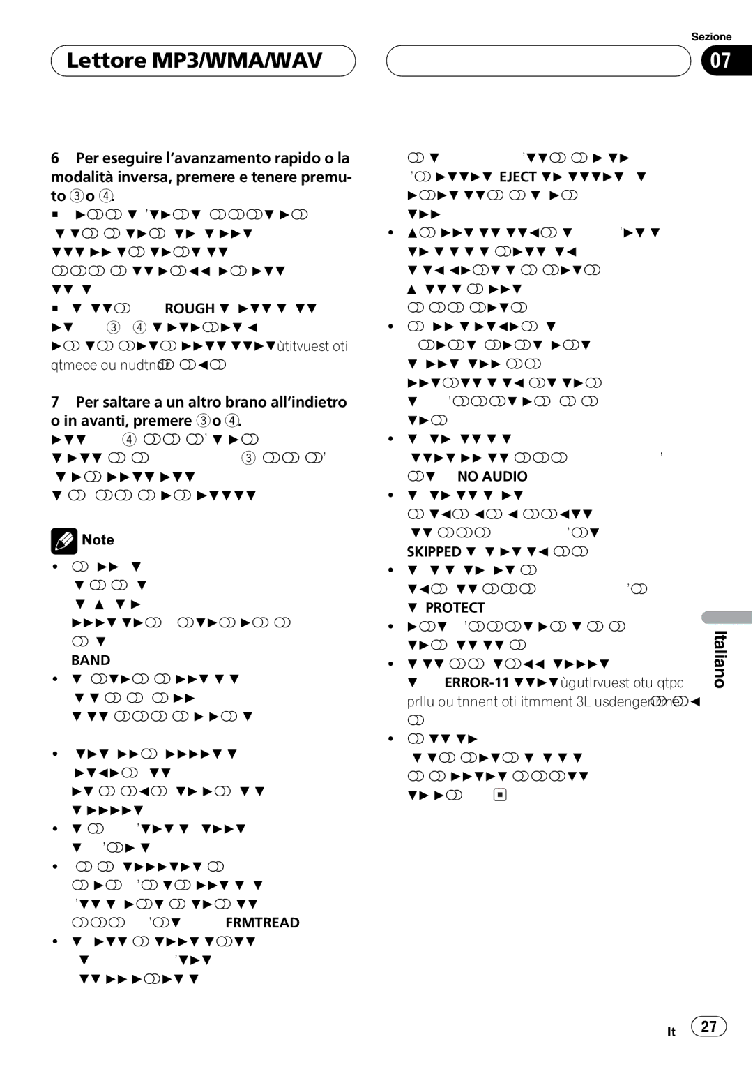 Pioneer P5800MP operation manual 