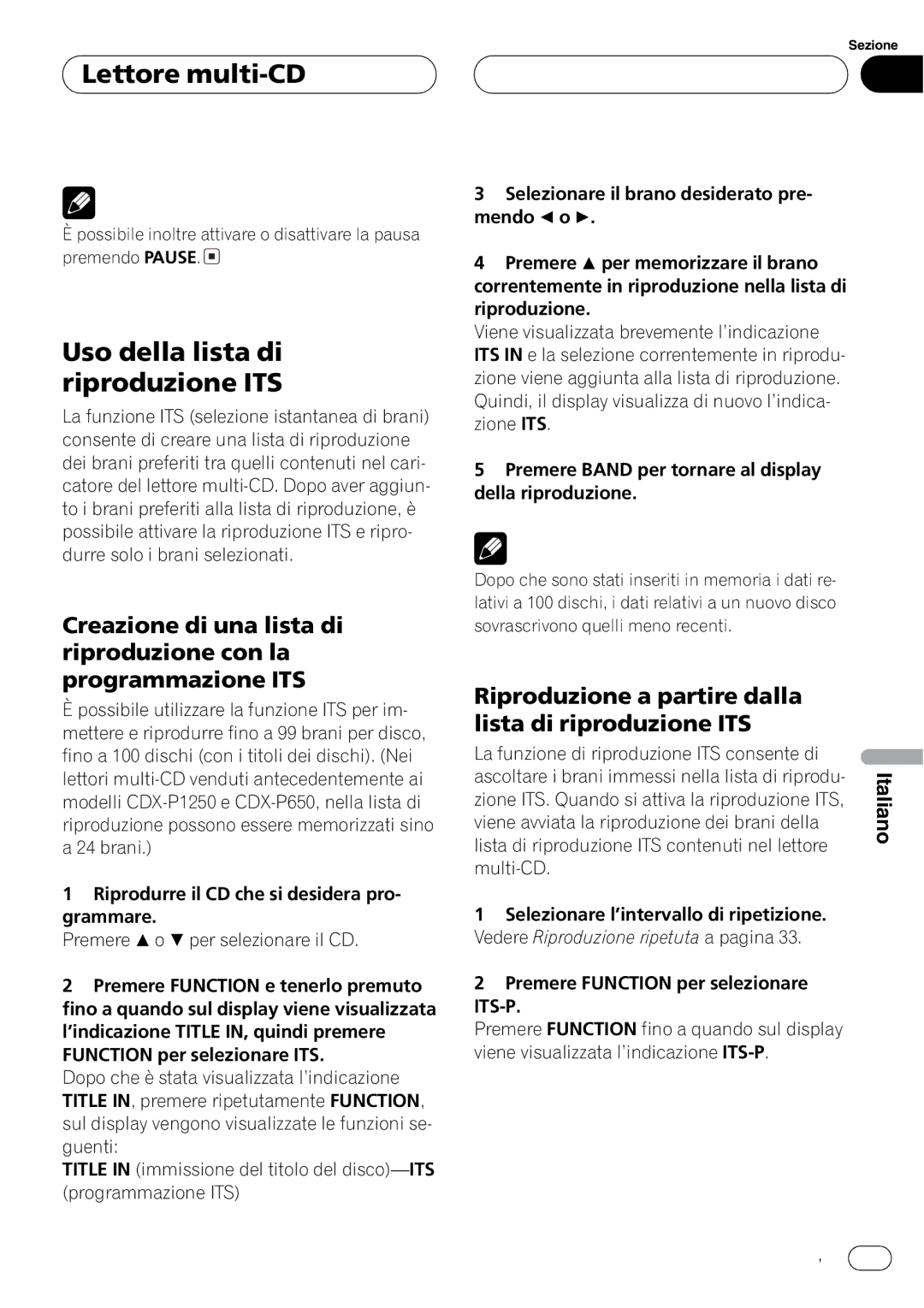 Pioneer P5800MP operation manual 