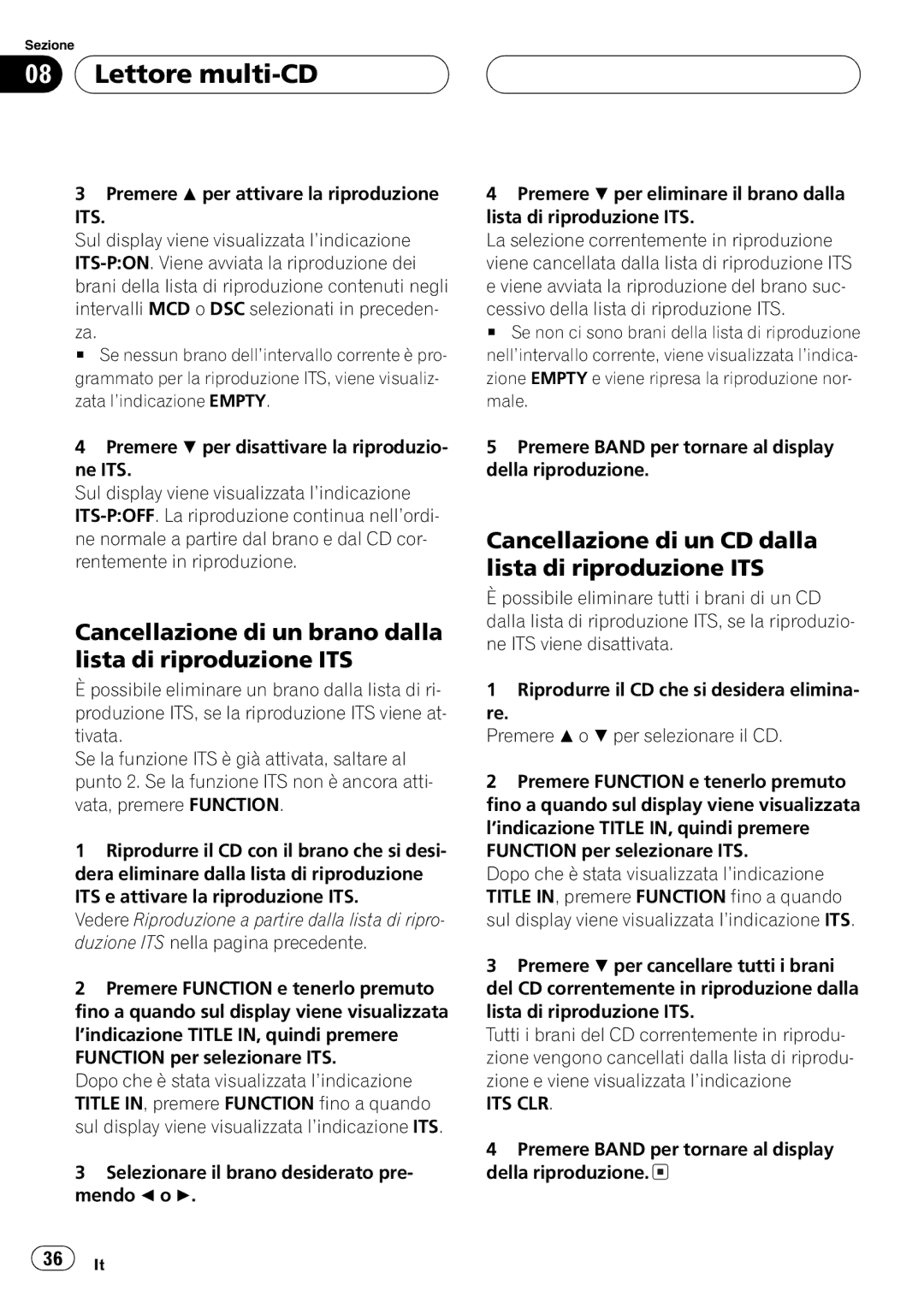 Pioneer P5800MP operation manual 