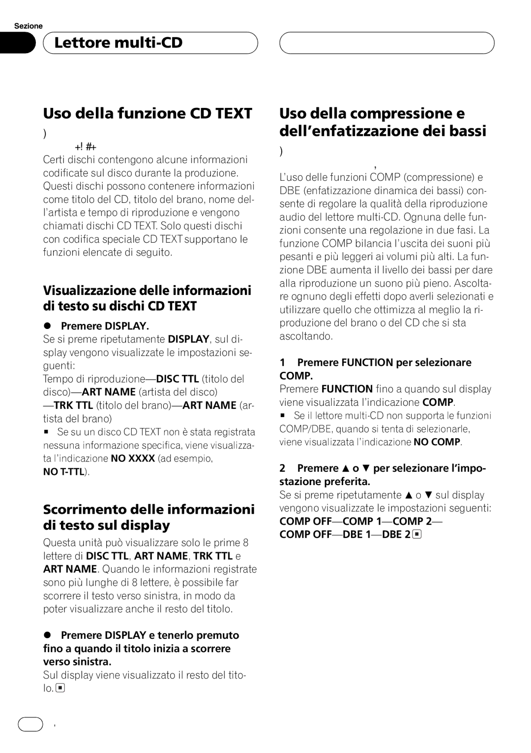 Pioneer P5800MP operation manual 