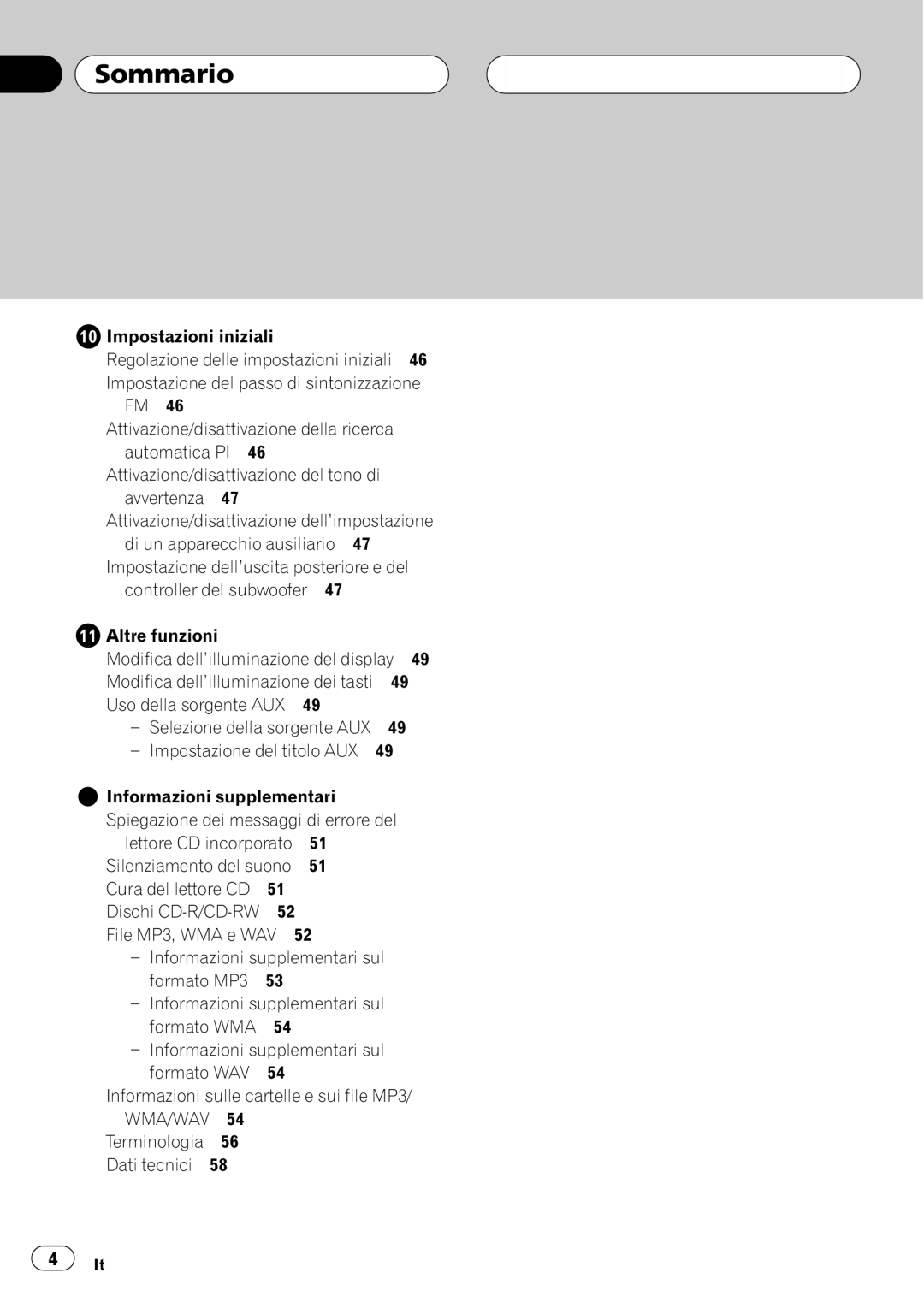 Pioneer P5800MP operation manual 