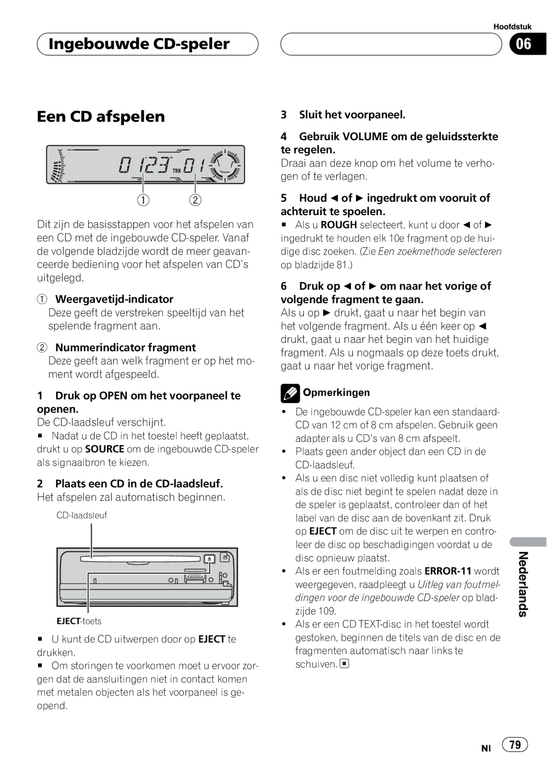 Pioneer P5800MP operation manual 