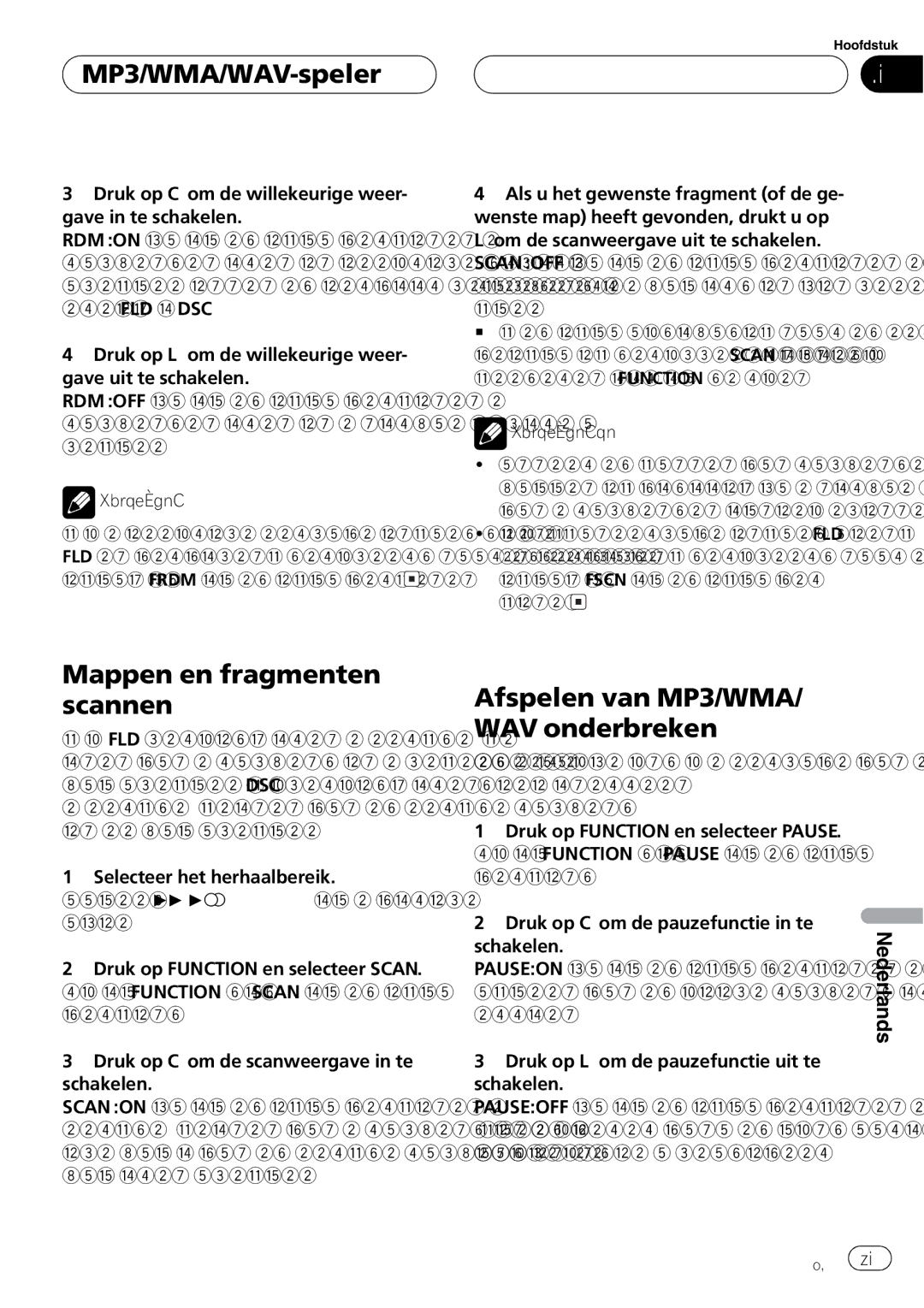 Pioneer P5800MP operation manual 