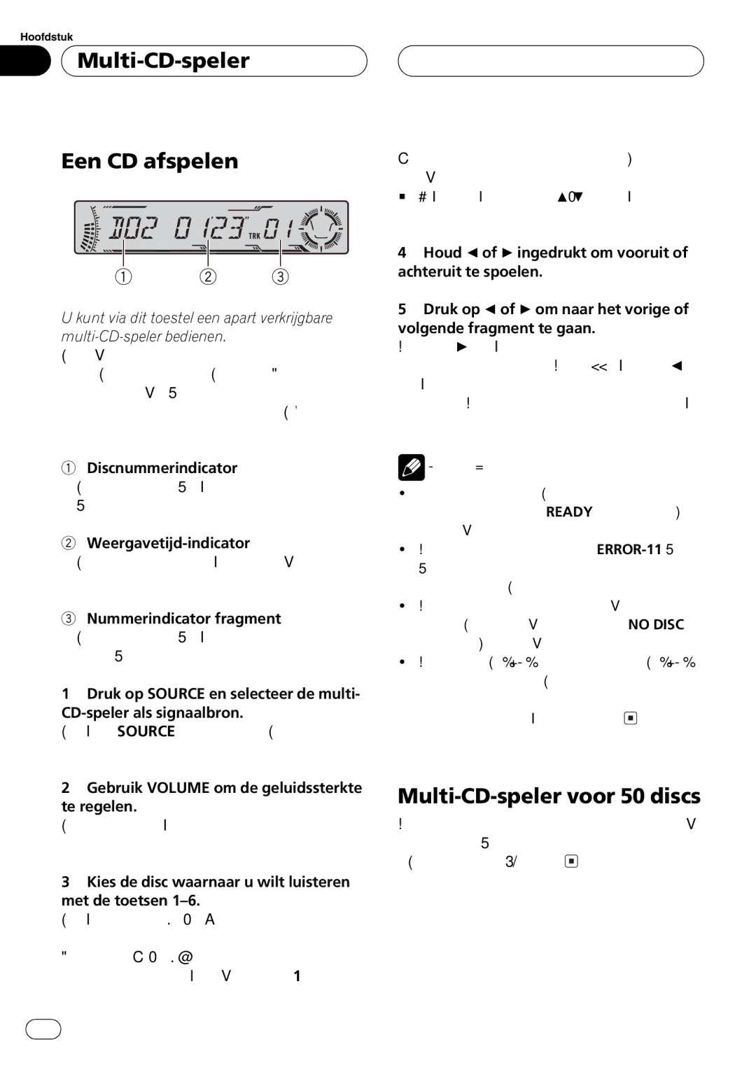 Pioneer P5800MP operation manual 