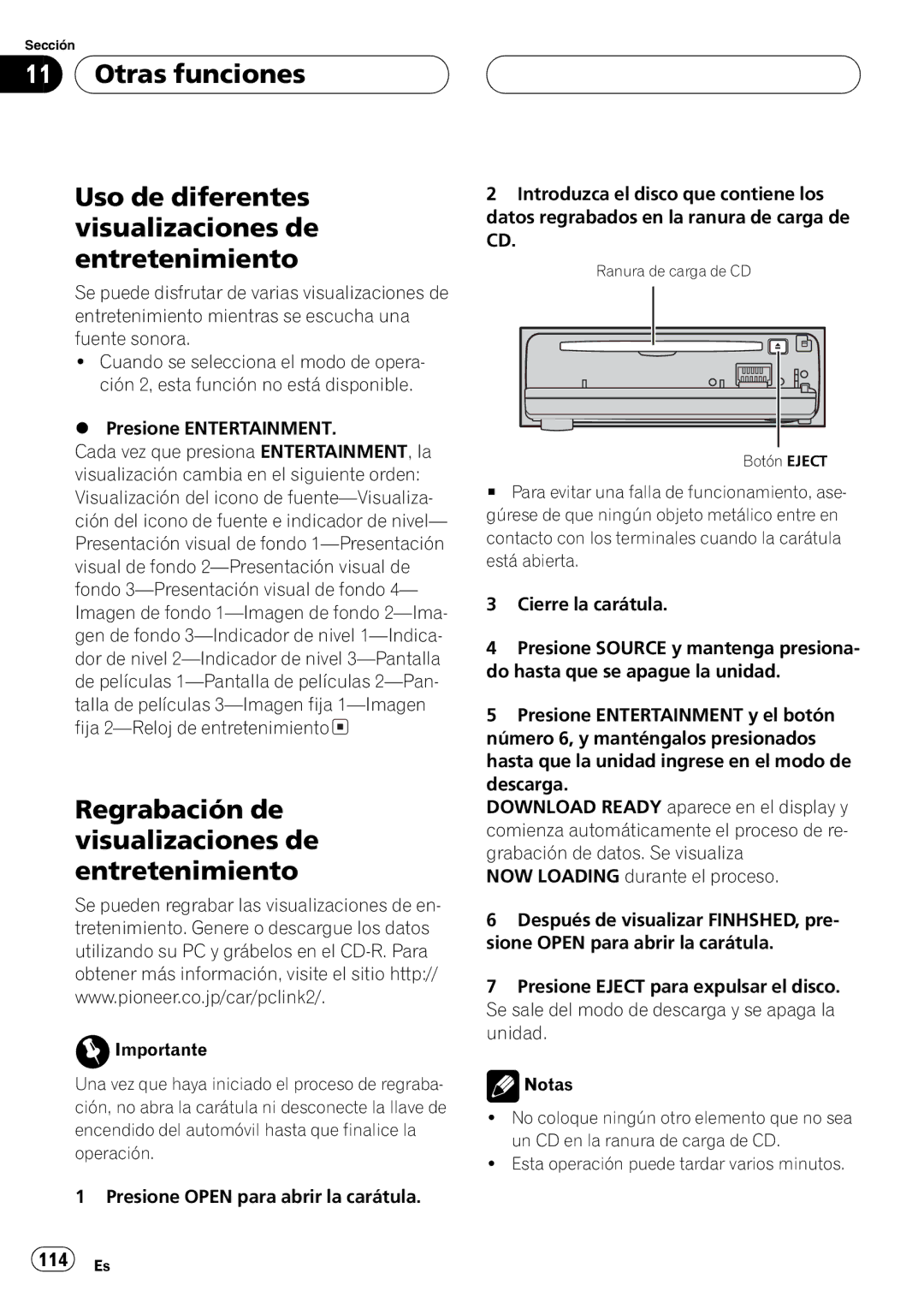 Pioneer P7500MP operation manual + + 