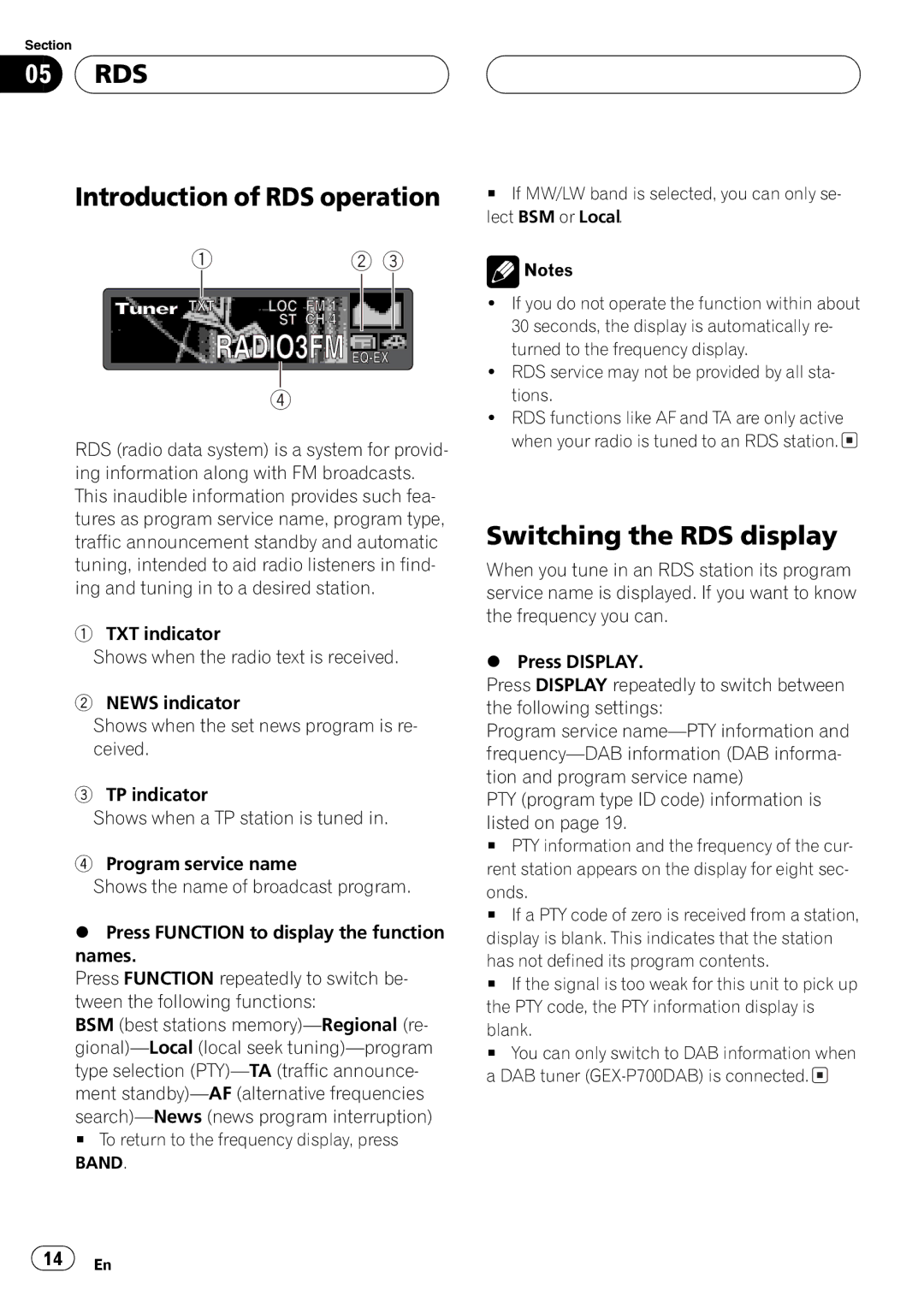 Pioneer P7500MP operation manual 