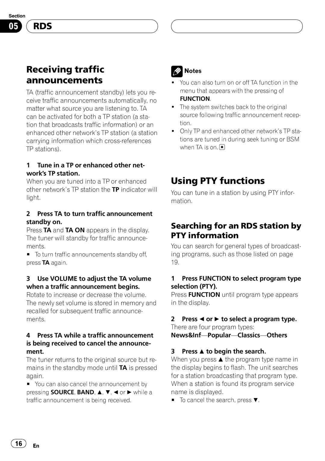 Pioneer P7500MP operation manual 