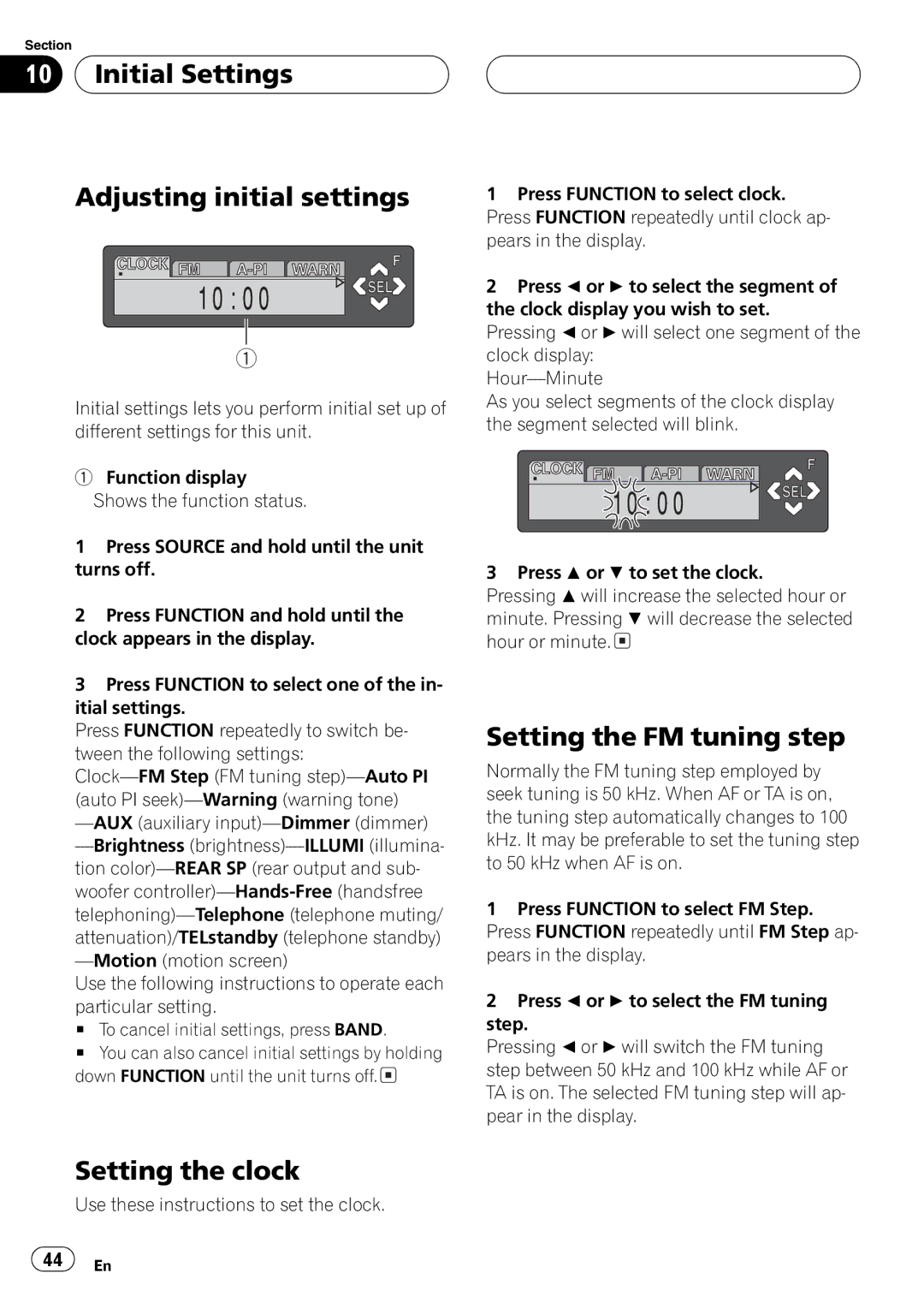 Pioneer P7500MP operation manual 