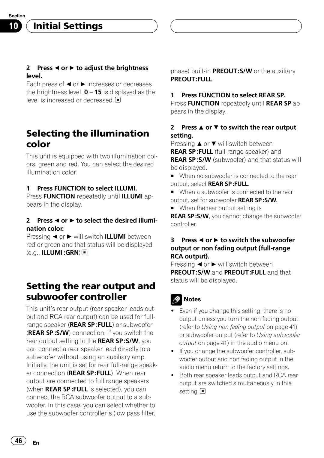 Pioneer P7500MP operation manual 