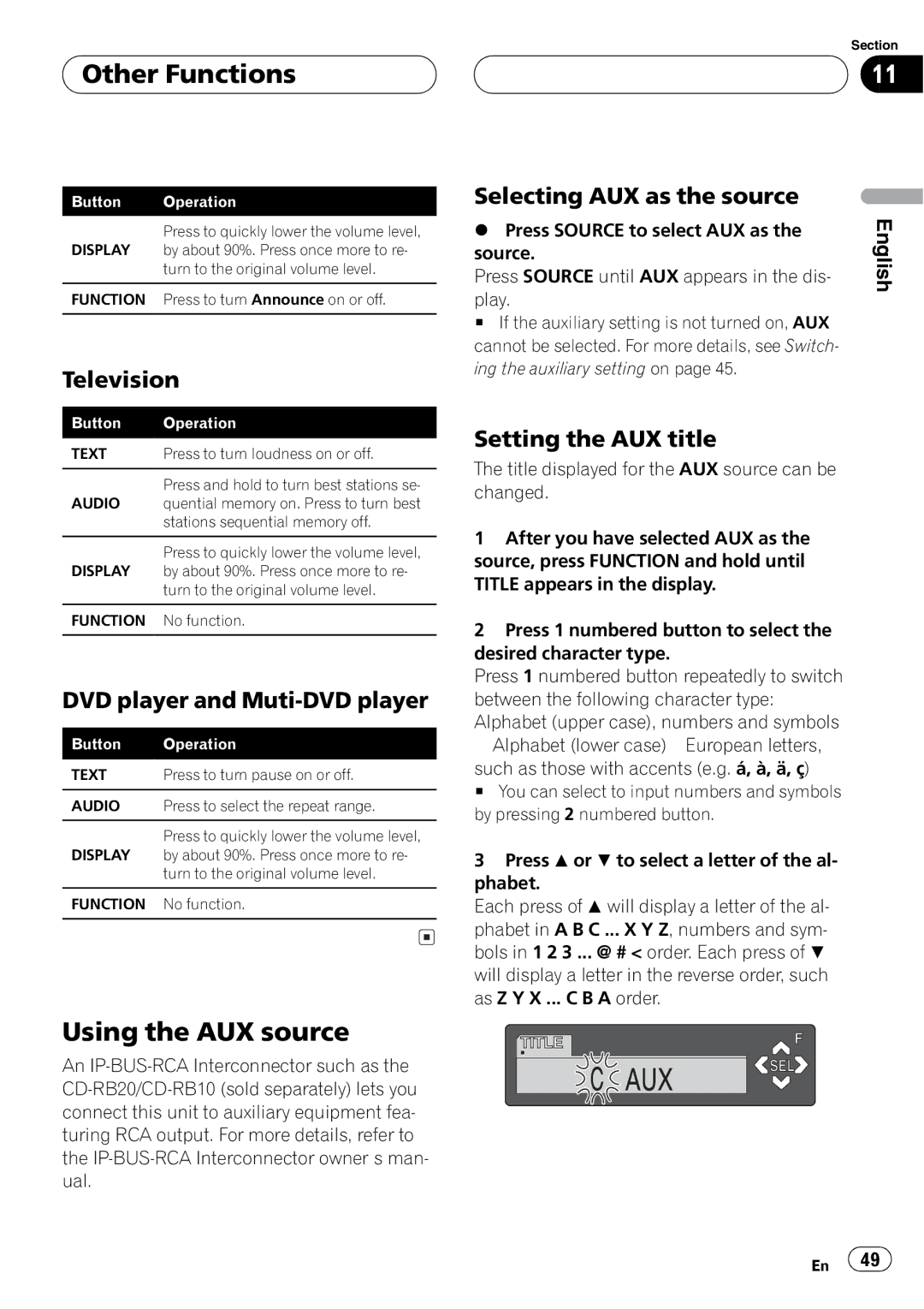 Pioneer P7500MP operation manual 