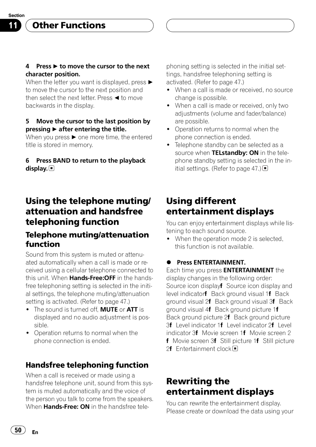 Pioneer P7500MP operation manual 