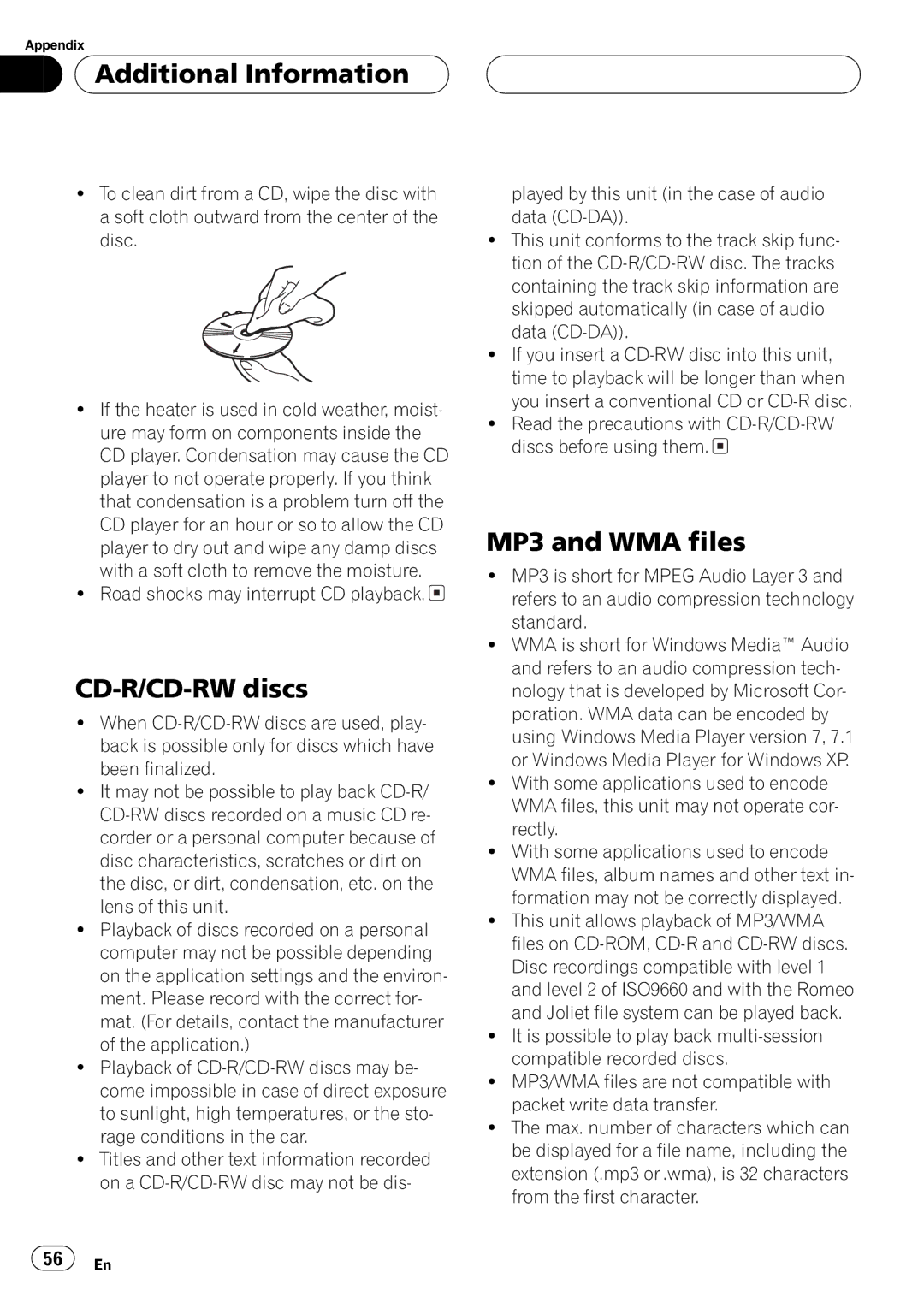 Pioneer P7500MP operation manual 