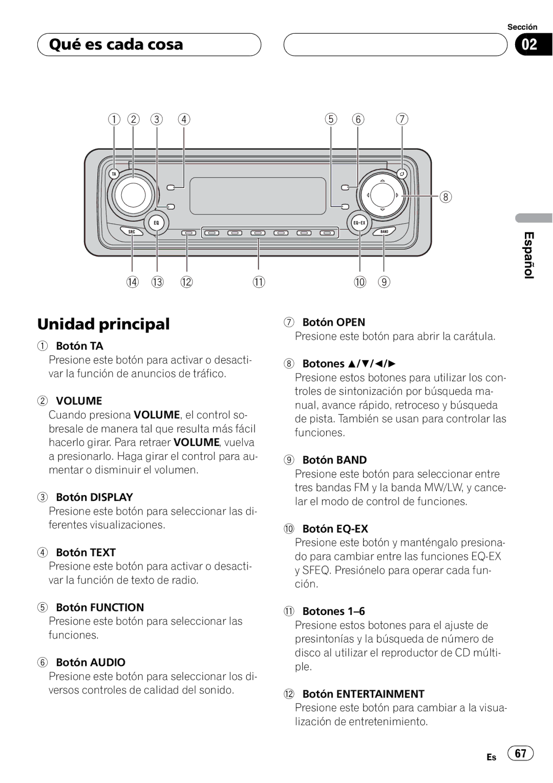 Pioneer P7500MP operation manual 