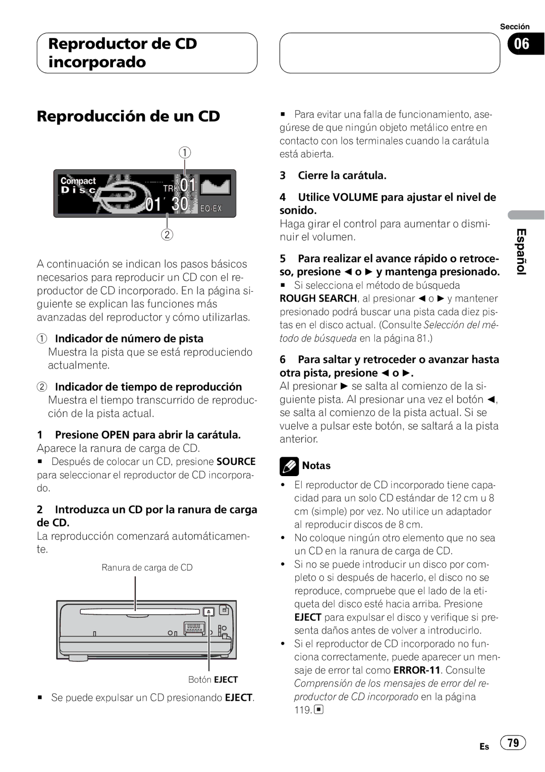 Pioneer P7500MP operation manual 