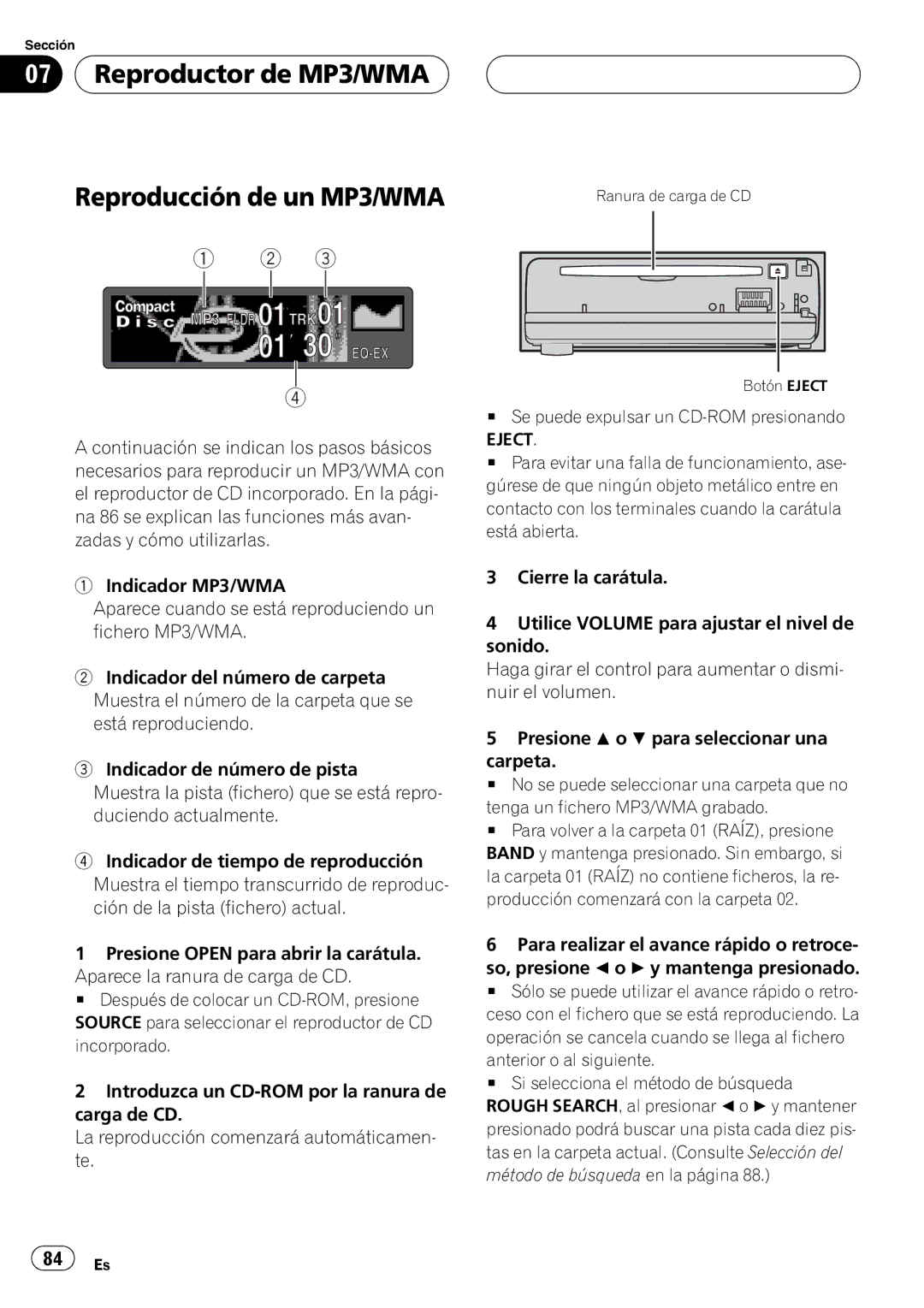 Pioneer P7500MP operation manual 