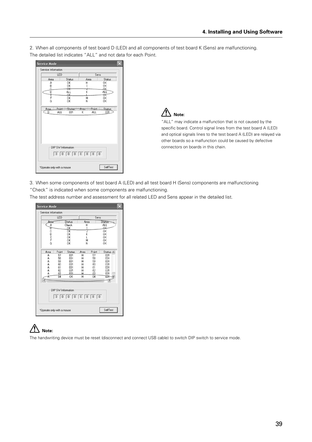 Pioneer PDK-50HW3 specifications Installing and Using Software 