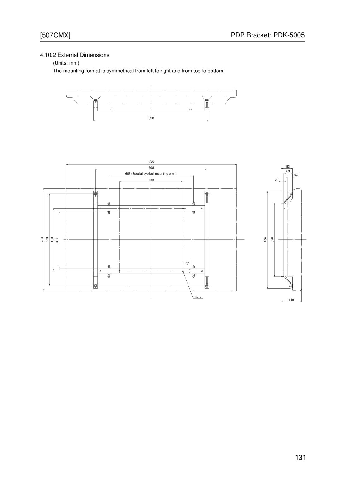 Pioneer PDP 427CMX technical manual 131 