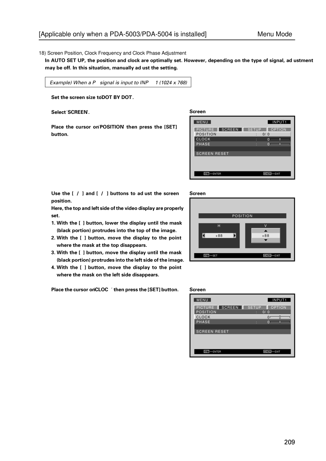 Pioneer PDP 427CMX technical manual 209 