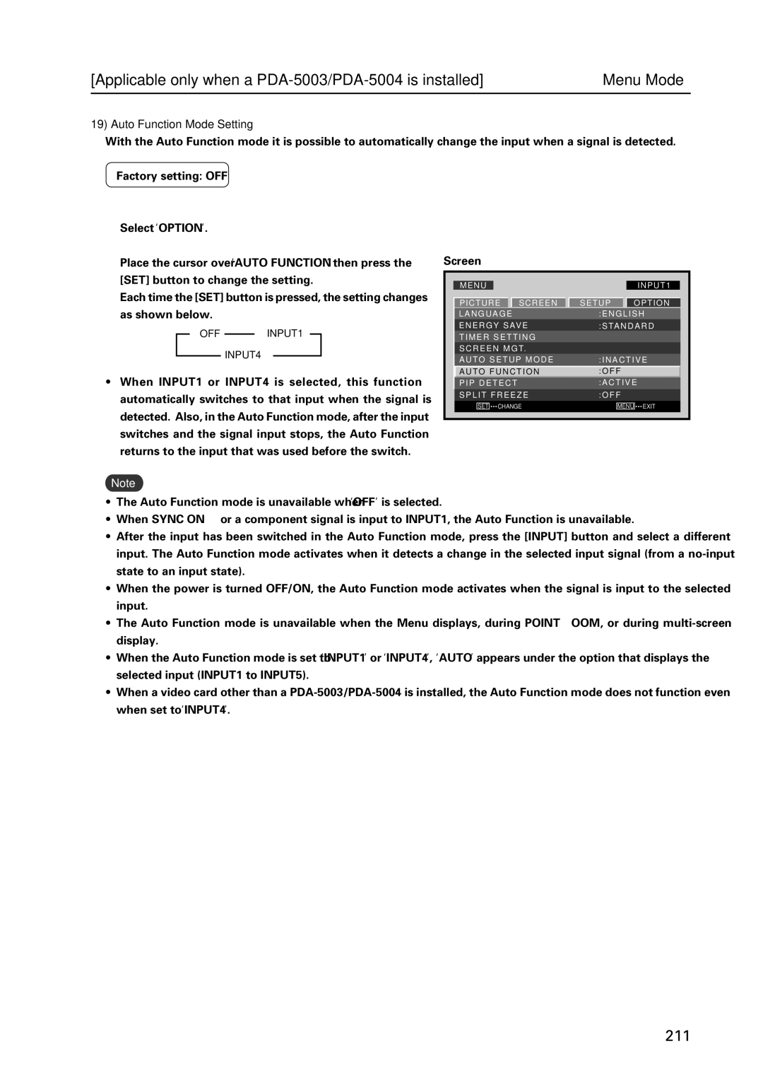 Pioneer PDP 427CMX technical manual 211 