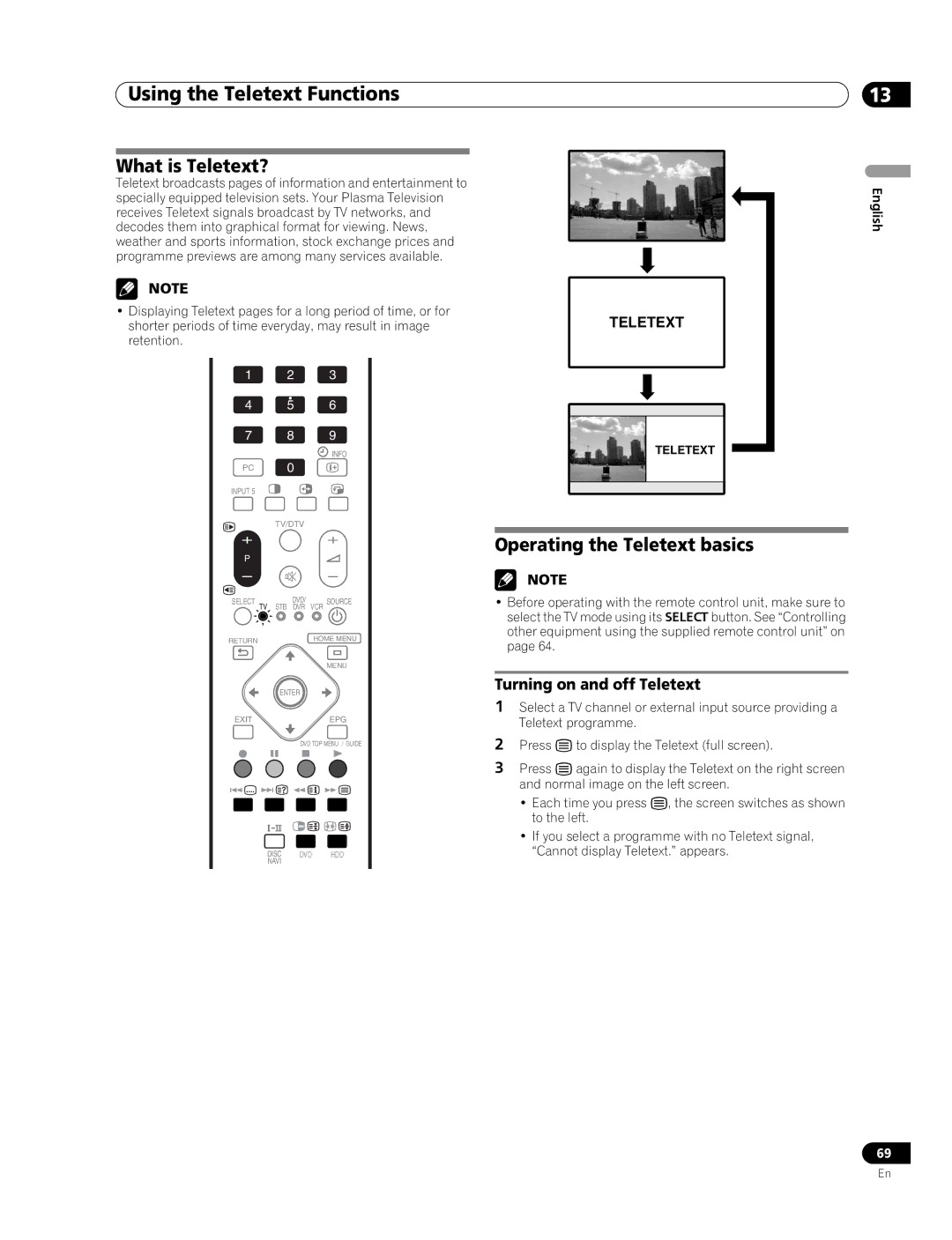 Pioneer PDP-507XD manual Using the Teletext Functions, What is Teletext?, Operating the Teletext basics 