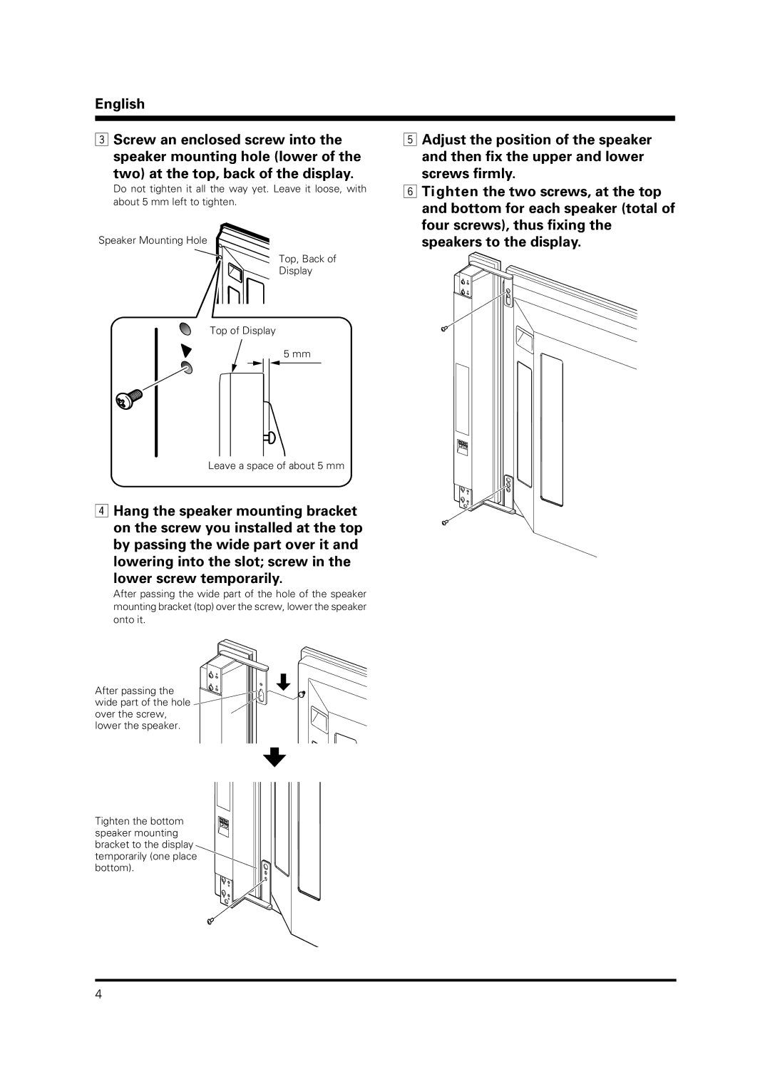 Pioneer PDP-S36 operating instructions 