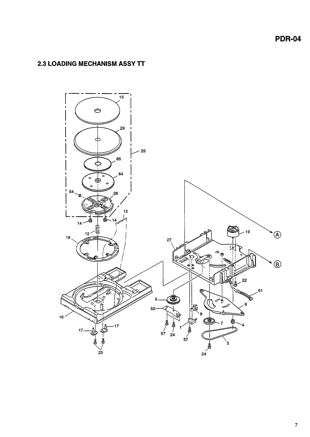 Pioneer PDR-04 manual 