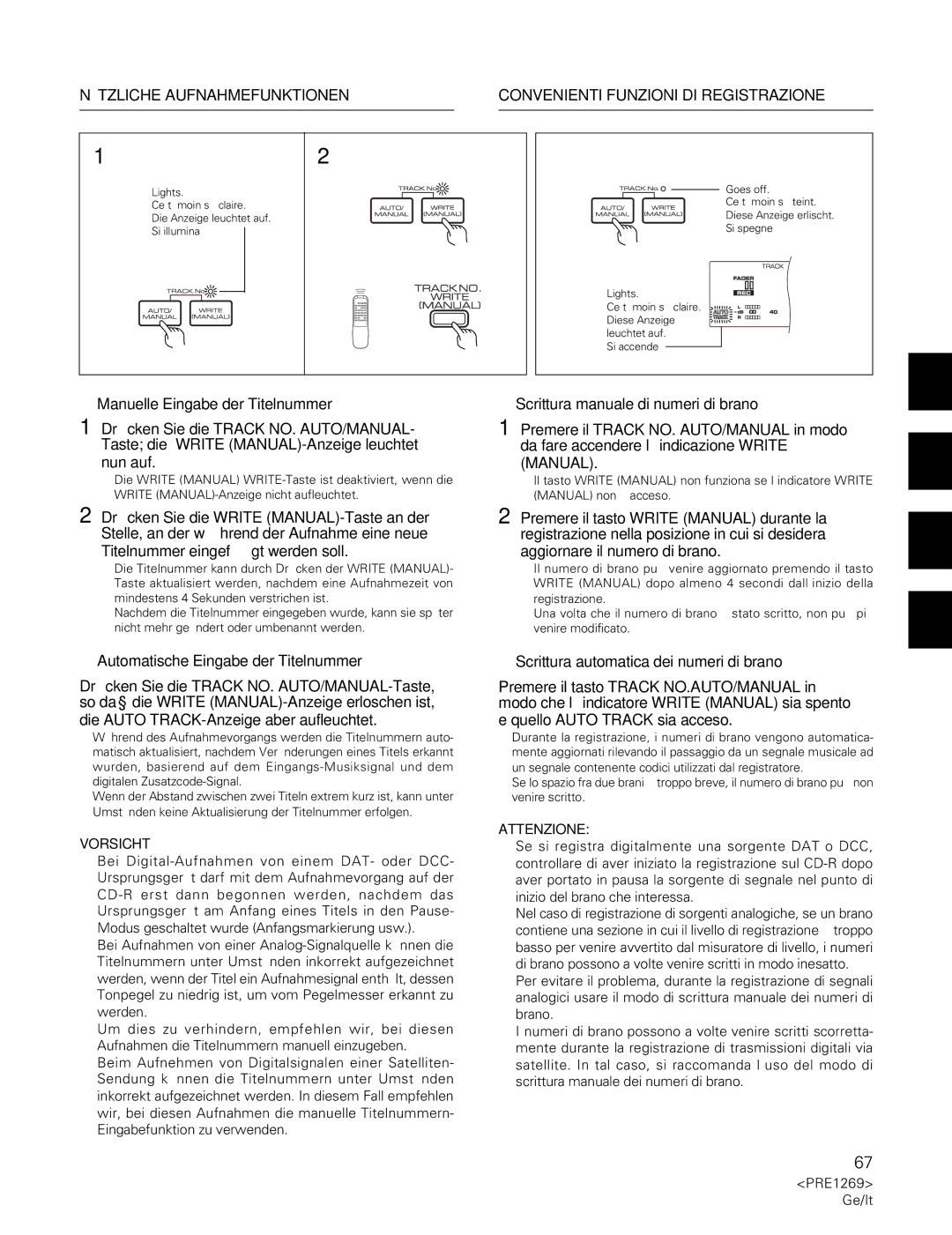 Pioneer PDR-555RW operating instructions Manual 