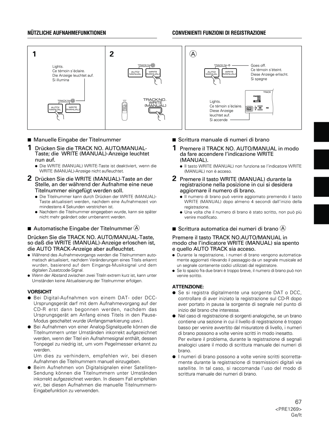 Pioneer PDR-555RW operating instructions 