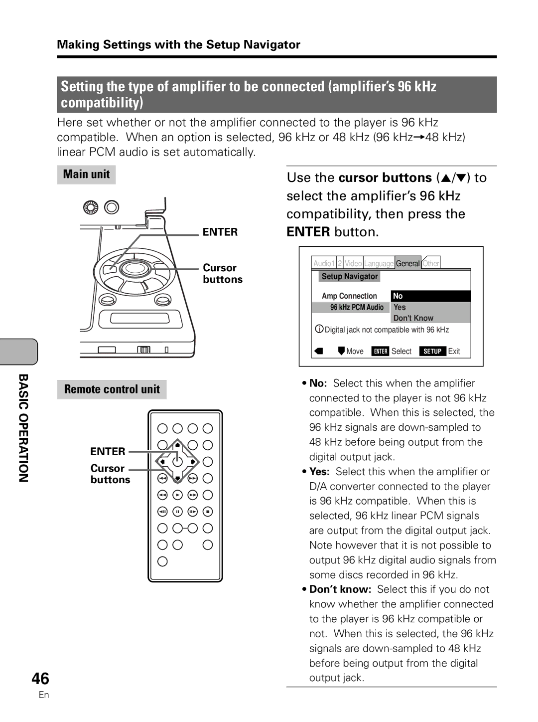 Pioneer PDV-LC10 operating instructions Amp Connection 