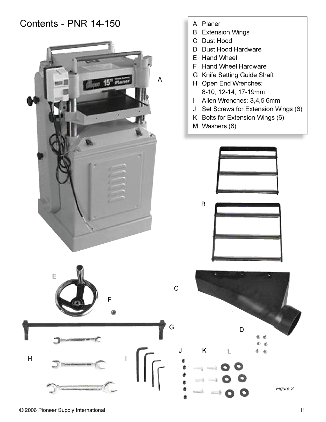 Pioneer PNR 14-150 operation manual Contents PNR 