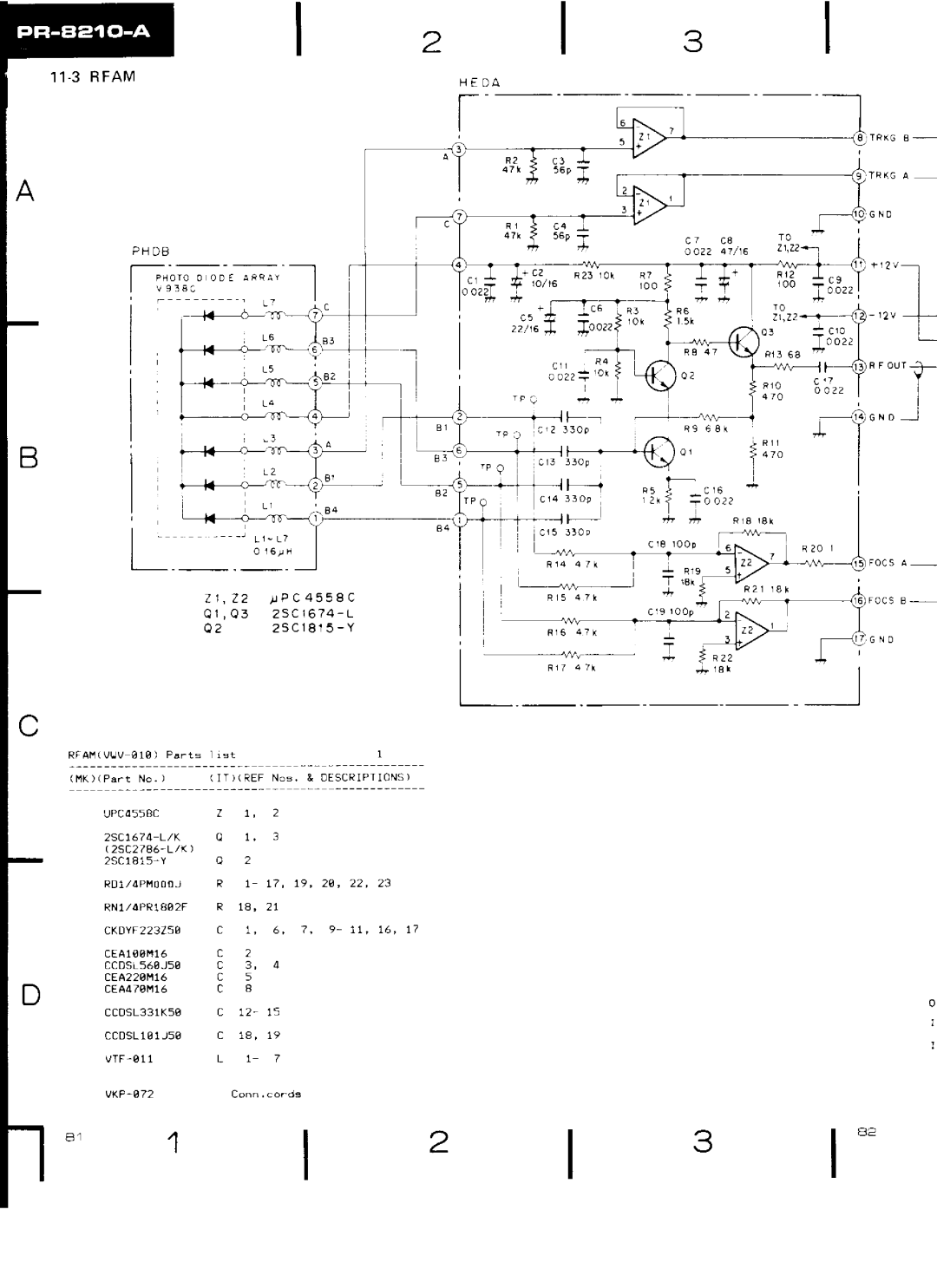 Pioneer PR-8210-A manual 