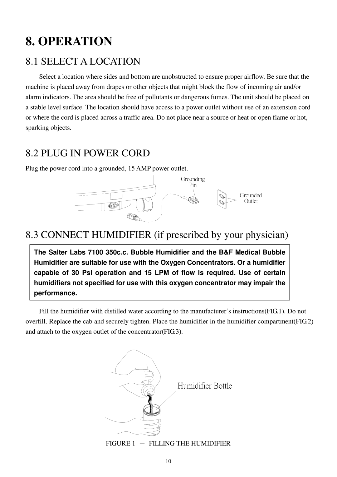 Pioneer Q150 owner manual Operation, Select a Location, Plug in Power Cord 