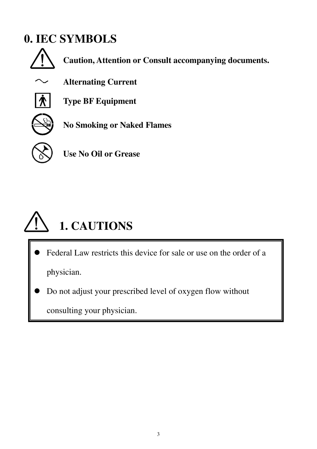 Pioneer Q150 owner manual IEC Symbols 