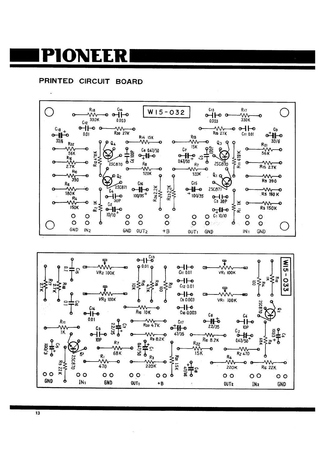 Pioneer SA-500 manual 