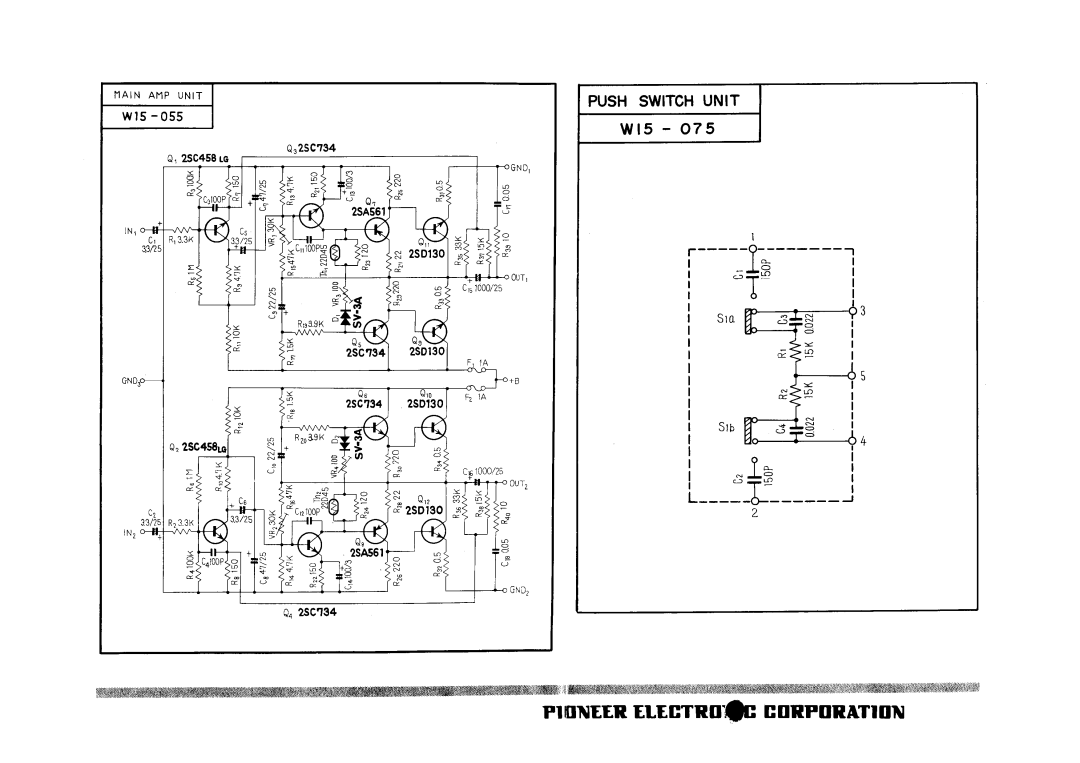 Pioneer SA-500 manual 