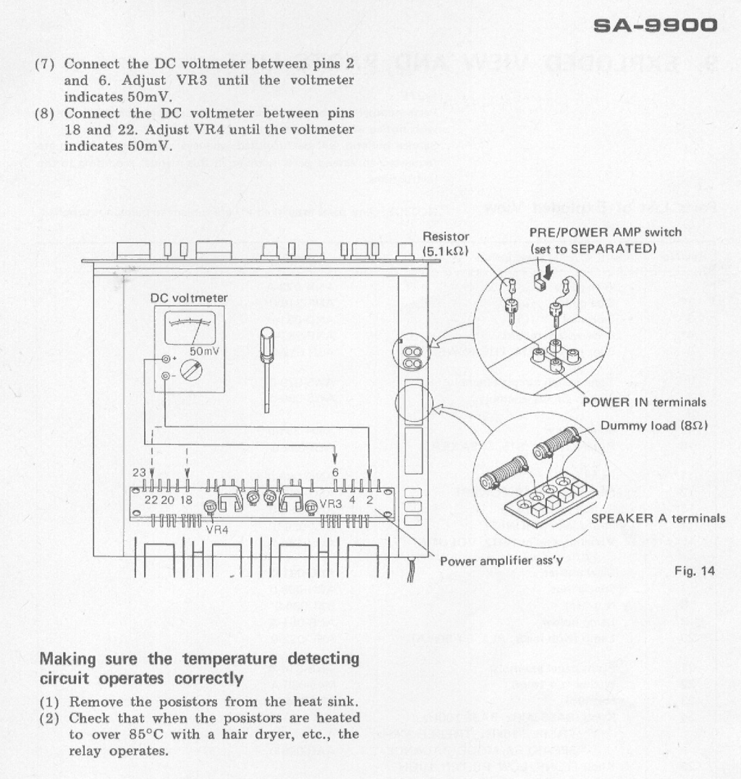 Pioneer SA-9900 manual 