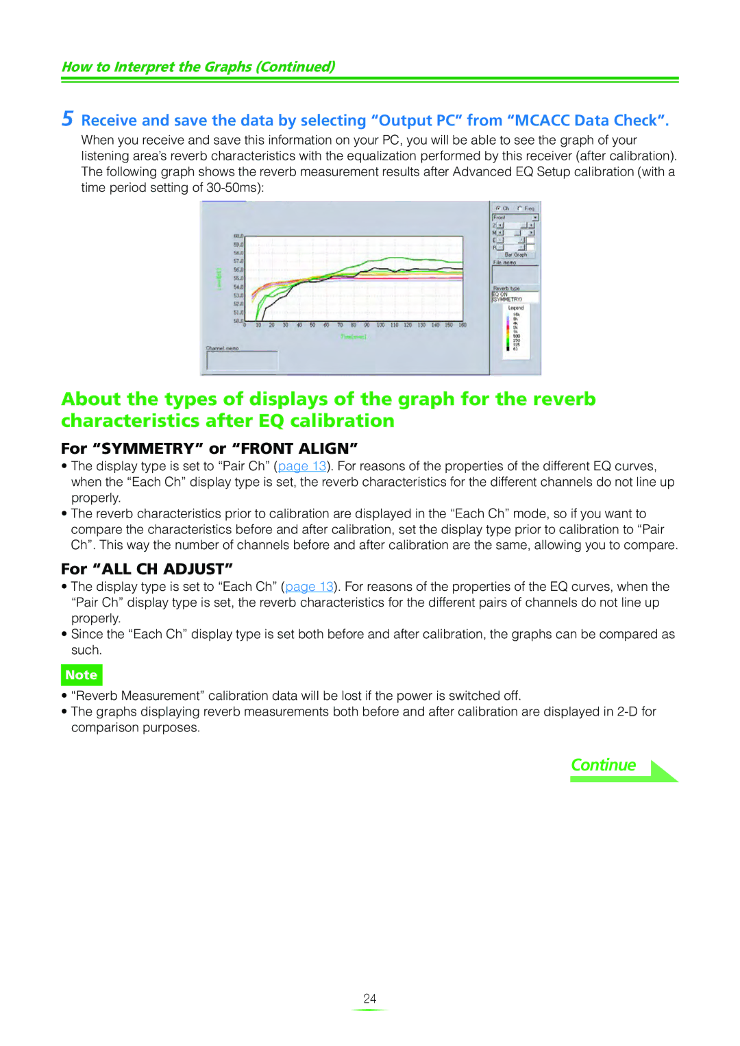 Pioneer SC-07 manual For Symmetry or Front Align 