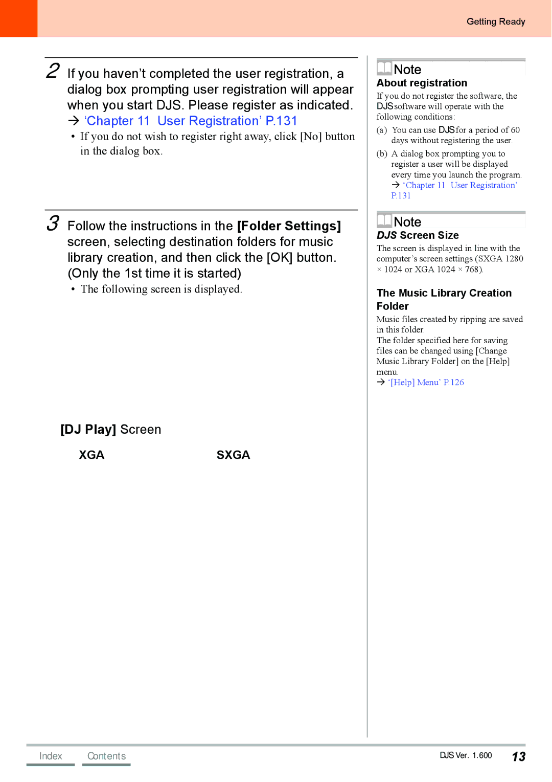 Pioneer SVJ-DL01D, SVJ-DS01D manual About registration, DJS Screen Size, Music Library Creation Folder 