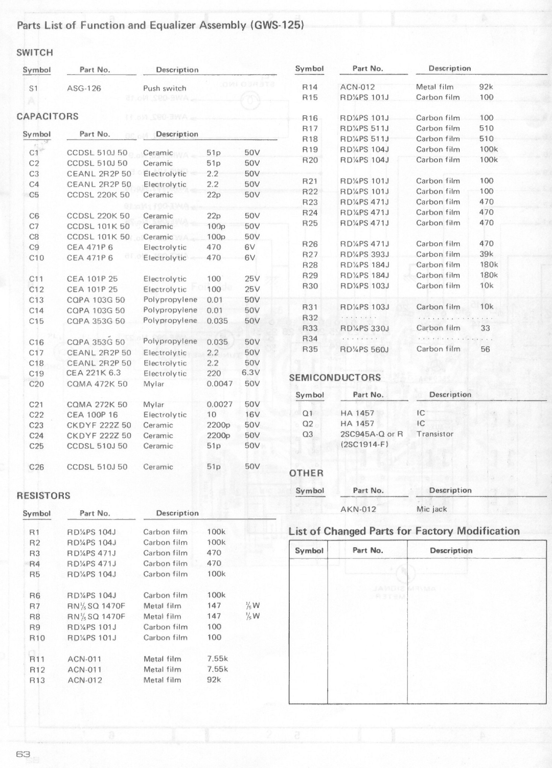 Pioneer SX-1080 manual 