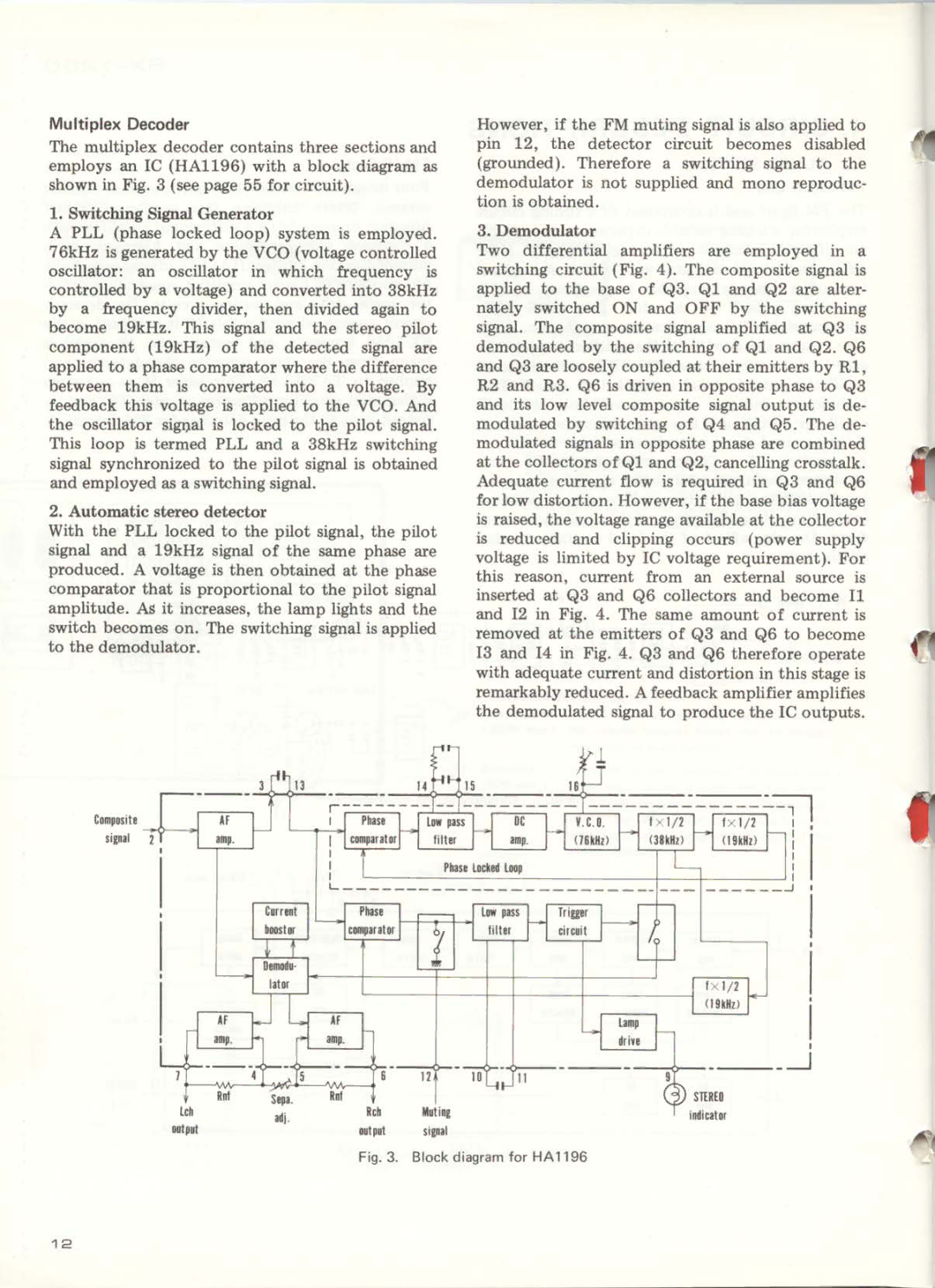 Pioneer SX-1250 manual 