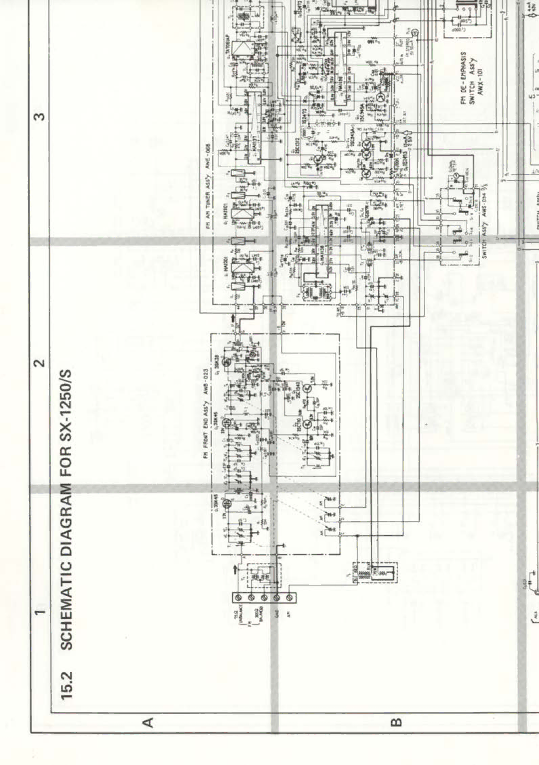 Pioneer SX-1250 manual 