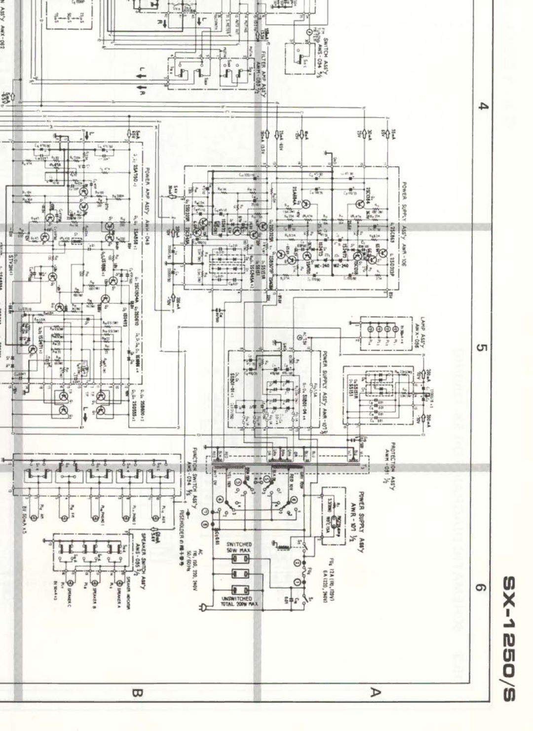 Pioneer SX-1250 manual 