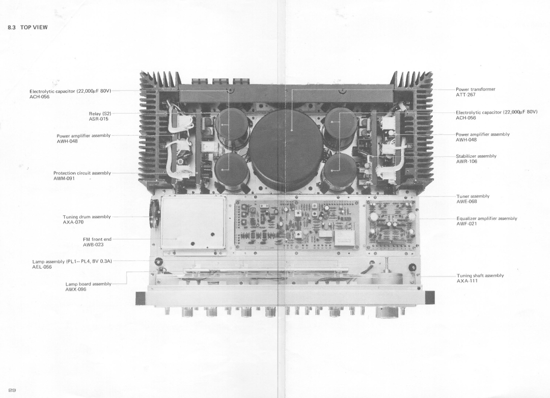 Pioneer SX-1250 manual 