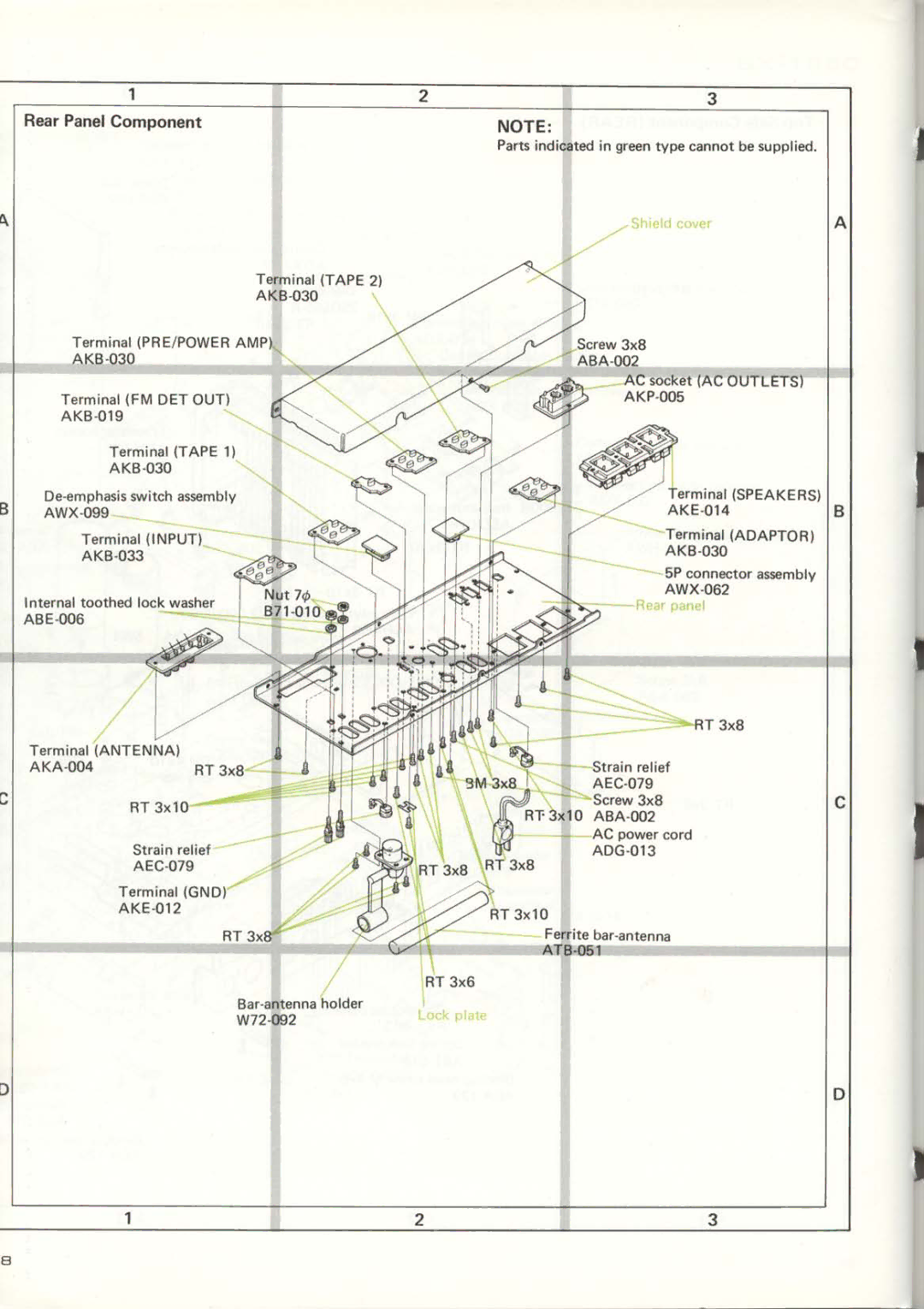 Pioneer SX-1250 manual 