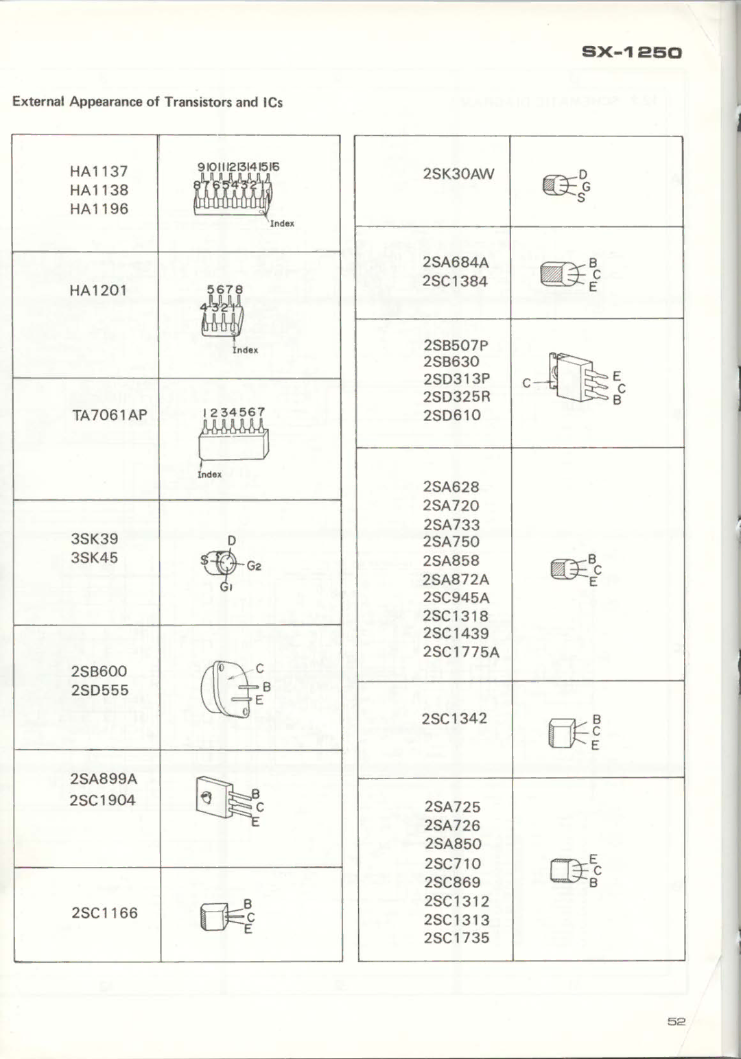 Pioneer SX-1250 manual 