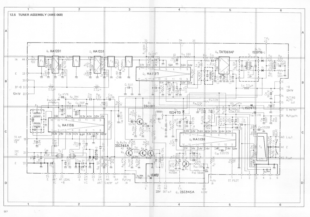 Pioneer SX-1250 manual 