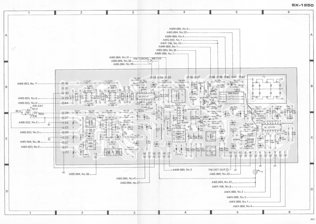 Pioneer SX-1250 manual 