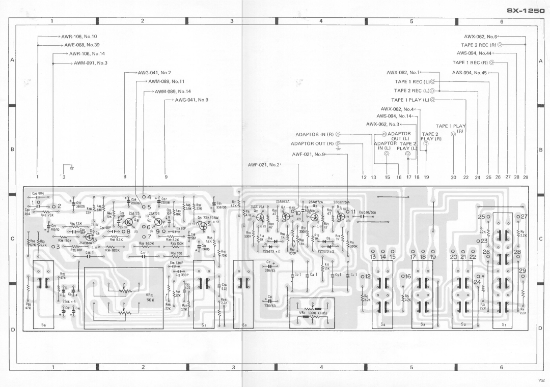 Pioneer SX-1250 manual 